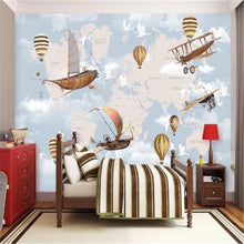 3D Air travel wallpaper