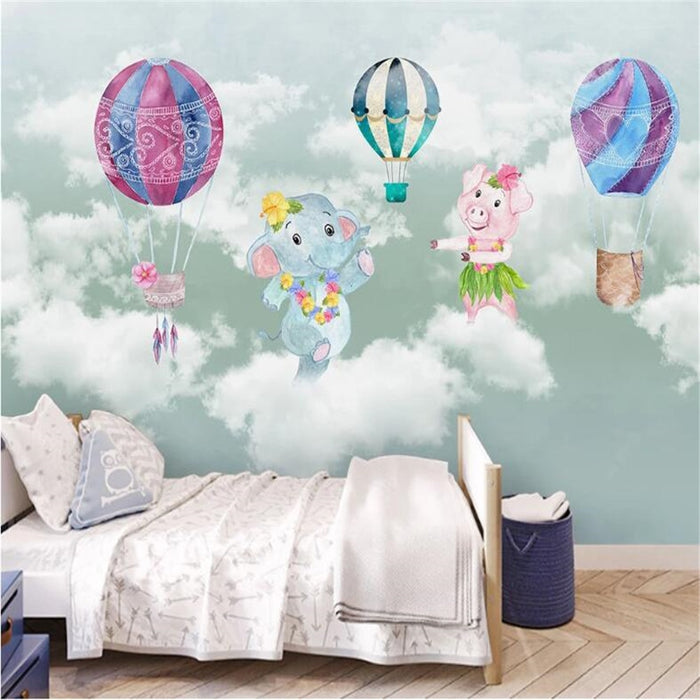 3D Air balloon wallpaper