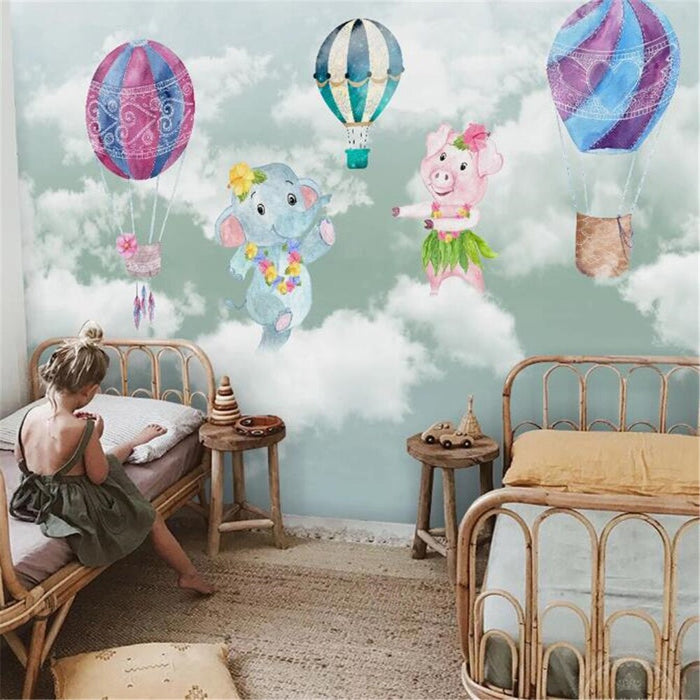 3D Air balloon wallpaper