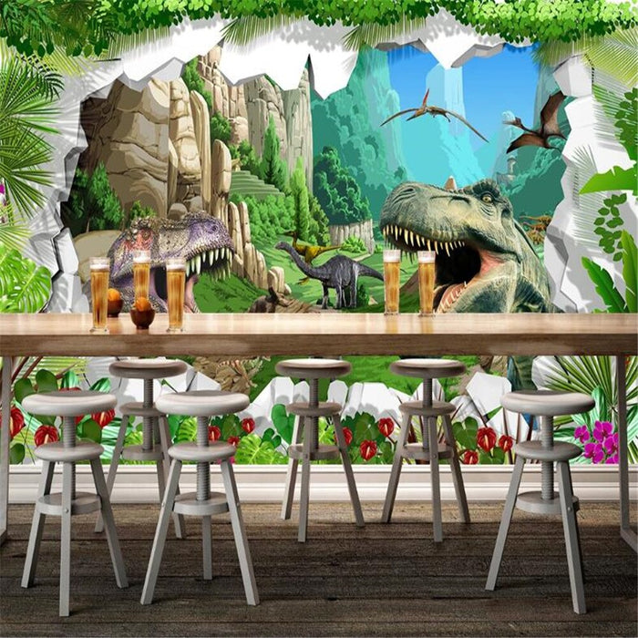 3D Dinosaur era wallpaper
