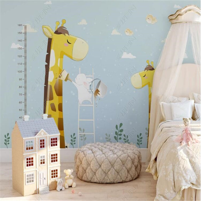 Giraffe Children's Sky Wallpaper