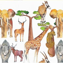 3D African animal wallpaper