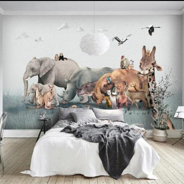 3D Animal world wallpaper