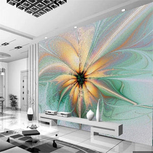 3D Abstract Flower Wallpaper