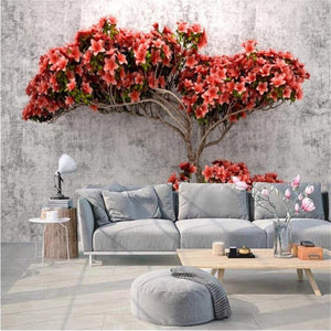 3D Flower Plant Wallpaper
