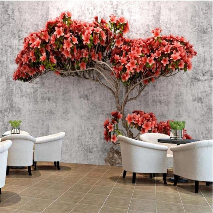 3D Flower Plant Wallpaper