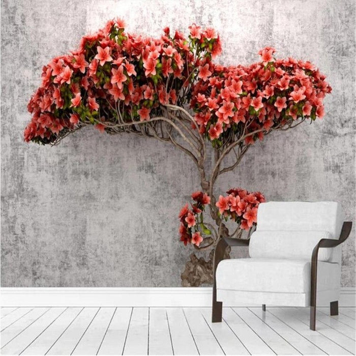 3D Flower Plant Wallpaper