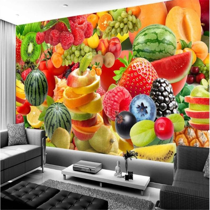 Fruit Arrangement Peel And Stick Wallpaper