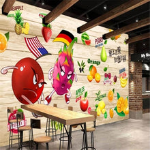 Fresh Fruit Mural Wallpaper