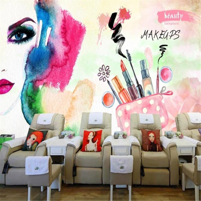 Beauty Salon Neon Wallpaper – Myindianthings