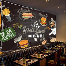 Fast Food Blackboard Wallpaper