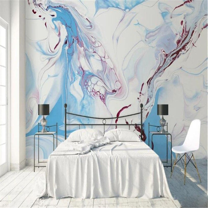 3D Color Ink Abstract Wallpaper