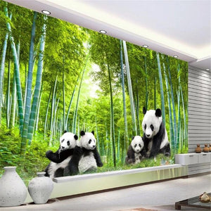 3D Giant Panda Wallpaper