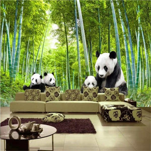 3D Giant Panda Wallpaper