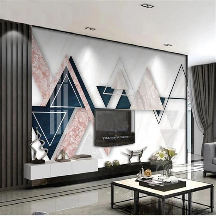 3D Modern Geometric Wallpaper