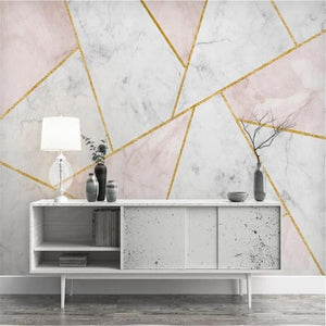 3D Abstract Marble Pattern Peel and Stick Wallpaper