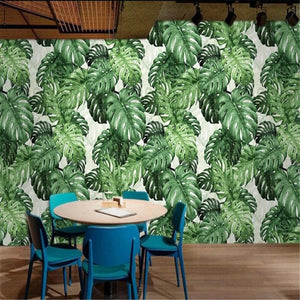 Abstract Tropical Rainforest Wallpaper