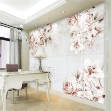 3D Rose Lily Wallpaper