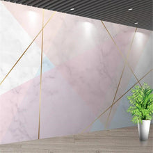 Modern Minimalist Geometric Marble Wallpaper