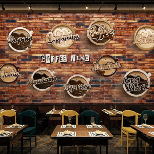 3D European cuisine wallpaper