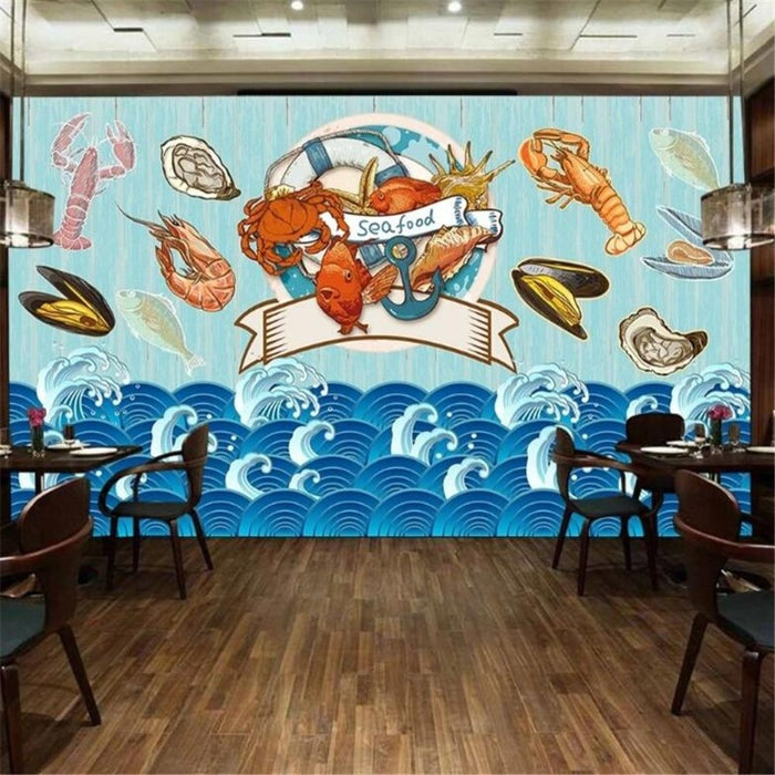 Seafood Restaurant Wallpaper