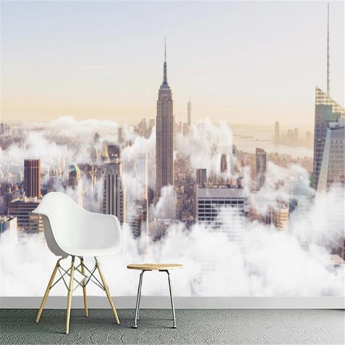 3D City landscape wallpaper