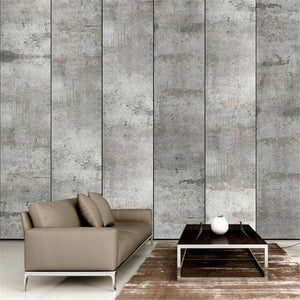 Retro Style Abstract Cement Wallpaper