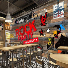 3D Rock bar wallpaper