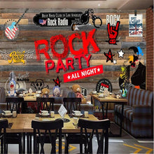 3D Rock bar wallpaper