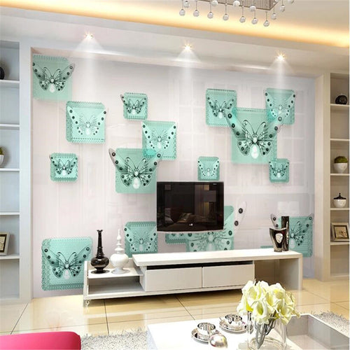 3D Crystal jewelry wallpaper