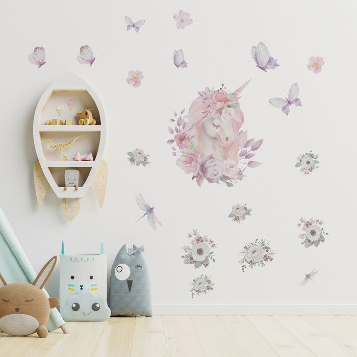 Garden of Unicorn Wall Sticker For Home Decor