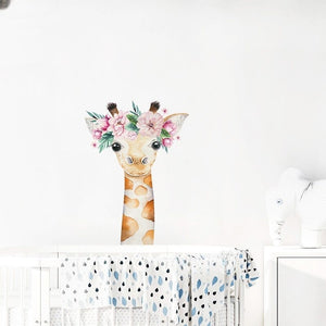 Baby Giraffe Room Wall Stickers For Kids
