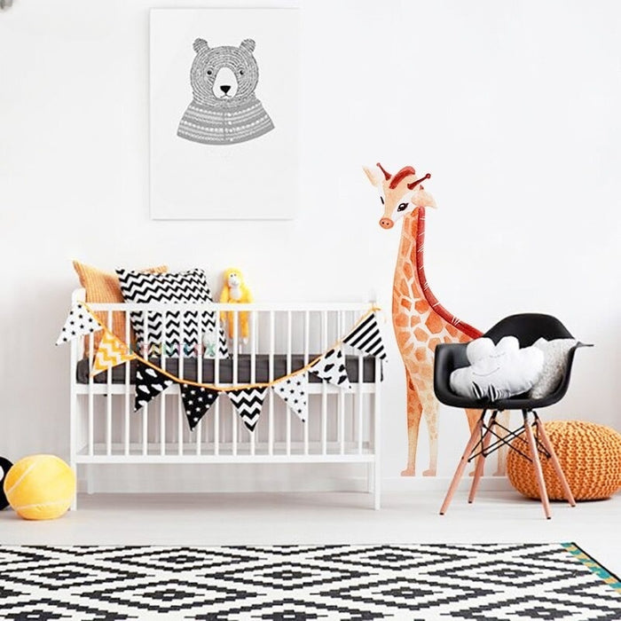 Giraffe Wall Stickers For Home Decor