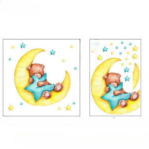 Sleeping Bear on the Moon Stickers