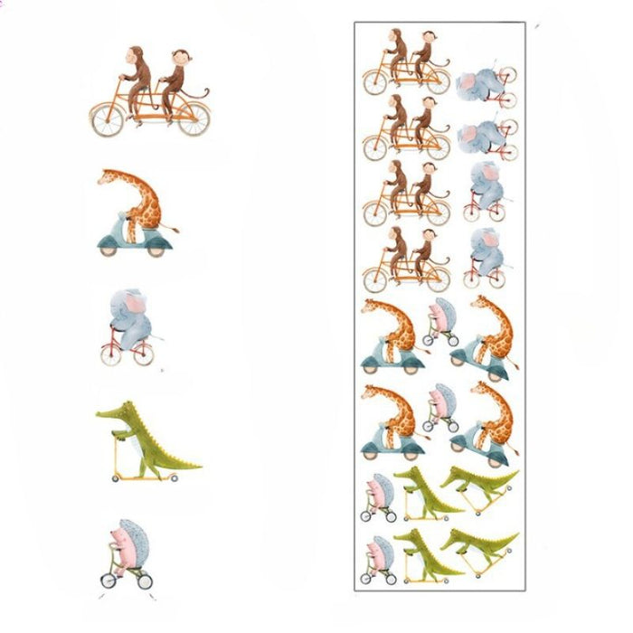 Sports Animal Wall Sticker For Kids' Room