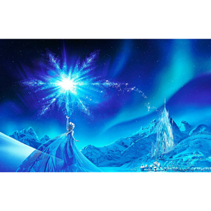 Popular Ice Princess Castle Snowflake Sparkle Wallpaper