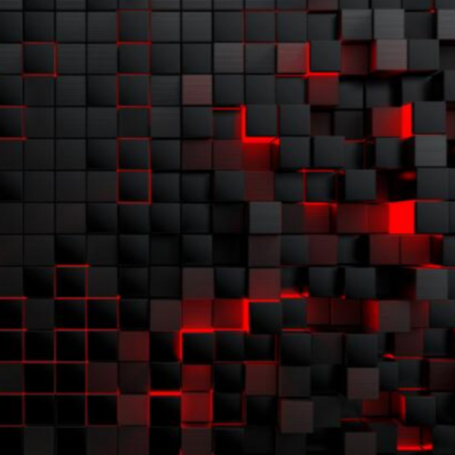 Black And Red Design Peel And Stick Wallpaper