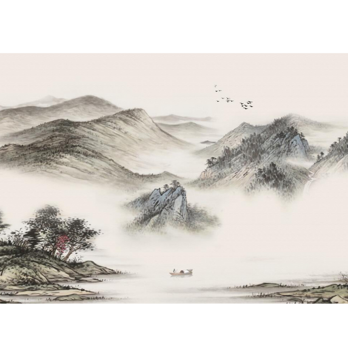 Chinese Ink Landscape Wallpaper