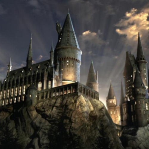 Hogwarts Castle Peel And Stick Wallpaper