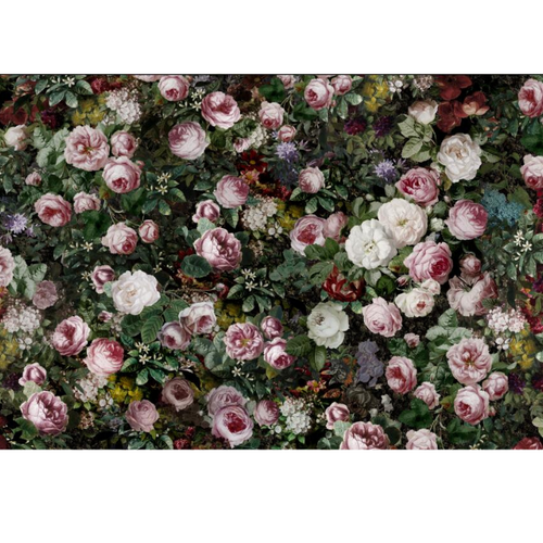 Lovely Floral Mural Wallpaper
