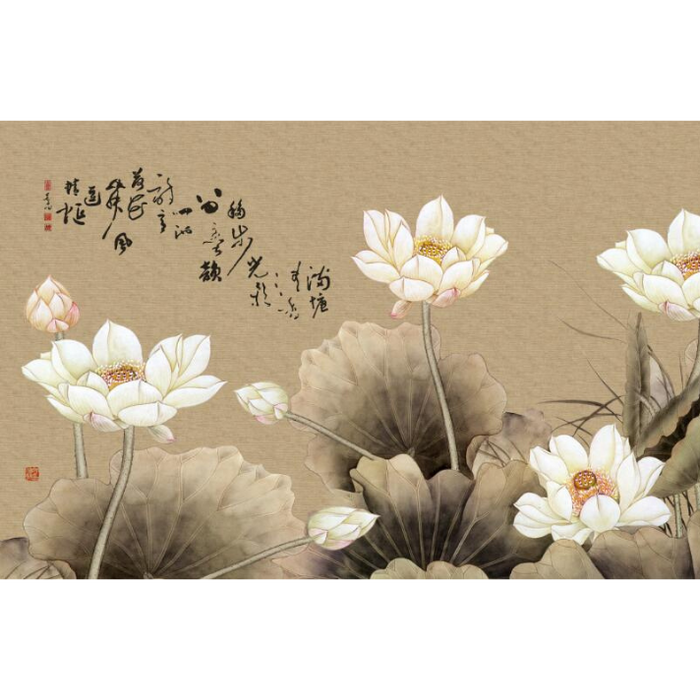 Unique Chinese Flowers Wallpaper