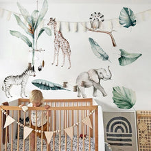Watercolor Plant Wall Stickers